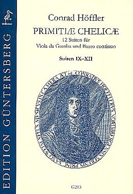 Conrad Höffler Notenblätter Primitiae chelicae Band 3 (Nr.9-12)