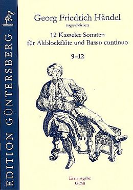 Georg Friedrich Händel Notenblätter 12 Kasseler Sonaten Band 3 (Nr.9-12)