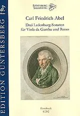 Friedrich Abel Notenblätter 3 Ledenburg-Sonaten