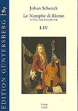Johannes Schenck Notenblätter Le Nymphe di Rheno op.8 Nr.1-4