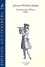 Johann Wilhelm Hertel Notenblätter Konzert D-Dur