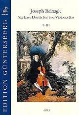 Joseph Reinagle Notenblätter 6 einfache Duette Band 1 (Nr.1-3)
