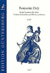 Benjamin Hely Notenblätter 6 Sonaten Band 1 (Nr.1-3)