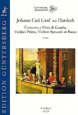 Johann Carl Graf zu Hardeck Notenblätter Konzert F-Dur