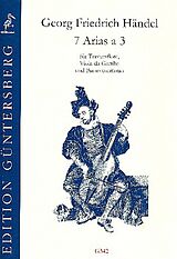 Georg Friedrich Händel Notenblätter 7 Arias a 3