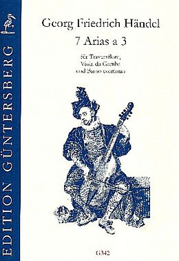 Georg Friedrich Händel Notenblätter 7 Arias a 3