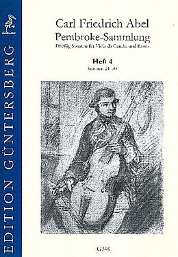 Friedrich Abel Notenblätter Pembroke-Sammlung Band 4 (Nr.24-30)