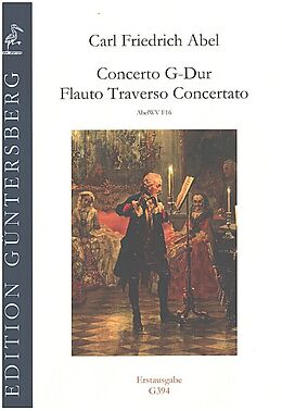 Friedrich Abel Notenblätter Concerto G-Dur AbelWV F16