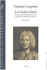 Francois (le grand) *1668 Couperin Notenblätter Les Gouts-Réunis, Concertos nos.12 et 13