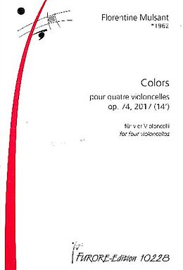 Florentine Mulsant Notenblätter Colors op.74