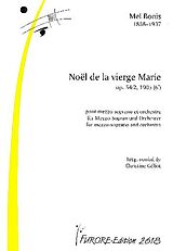 Mel (Domange, Mélanie) Bonis Notenblätter Noel de la vierge Marie op.54,2
