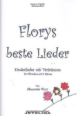 Alexander Flory Notenblätter Florys beste Lieder Kinderlieder