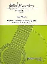Isaac Manuel Albéniz Notenblätter Suite Espana op.165