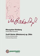 Mieczyslaw Weinberg Notenblätter 12 Stücke op.29bis
