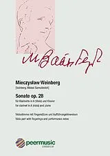 Mieczyslaw Weinberg Notenblätter Sonate op.28