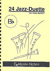 Heiko Quistorf Notenblätter 24 Jazz-Duette in Bb