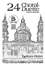  Notenblätter 24 Choral-Duette