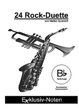 Heiko Quistorf Notenblätter 24 Rock-Duettefür 2 B-Instrumente