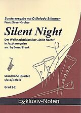 Franz Xaver Gruber Notenblätter Silent Night