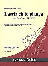 Georg Friedrich Händel Notenblätter Lascia chio pianga