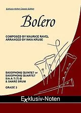 Maurice Ravel Notenblätter Bolero