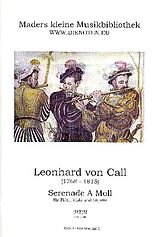 Leonhard von Call Notenblätter Serenade a-moll