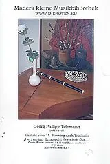 Georg Philipp Telemann Notenblätter Herr meiner Sehnsucht Seltenheit Gut