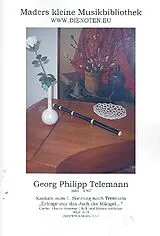 Georg Philipp Telemann Notenblätter Ertrage nur das Joch der Mängel