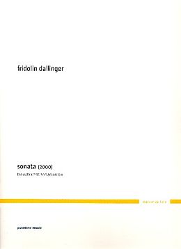 Fridolin Dallinger Notenblätter Sonate