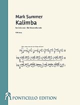 Mark Summer Notenblätter Kalimba