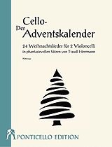  Notenblätter Der Cello-Adventskalender