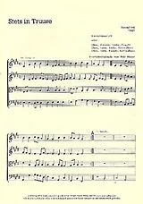 Roland Fink Notenblätter Stets in Truure