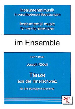 Joseph Röösli Notenblätter Tänze aus der Innerschweiz