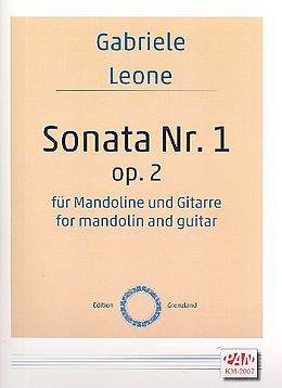 Gabriele Leone Notenblätter Sonate Nr.1 op.2