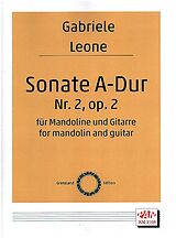Gabriele Leone Notenblätter Sonata Nr.2 op.2