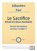 Sebastian Paci Notenblätter Le sacrifice