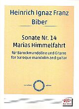 Heinrich Ignaz Franz von Biber Notenblätter Sonate Nr. 14 - Marias Himmelfahrt