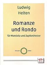 Ludwig Helten Notenblätter Romanze und Rondo
