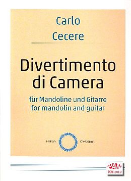 Carlo Cecere Notenblätter Divertimento di Camera