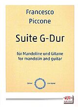 Francesco Piccone Notenblätter Suite G-Dur