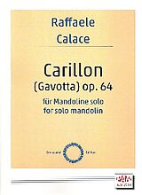 Raffaele Calace Notenblätter Carillon op.64