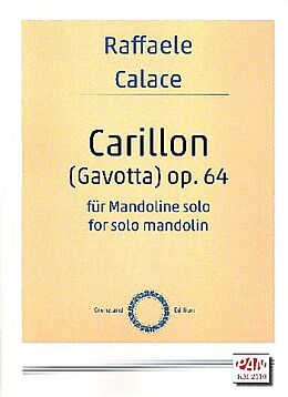 Raffaele Calace Notenblätter Carillon op.64