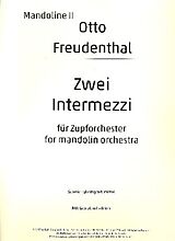 Otto Freudenthal Notenblätter 2 Intermezzi