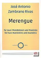 José Antonio Zambrano Rivas Notenblätter Merengue