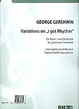 George Gershwin Notenblätter Variations on Ive got Rhythm