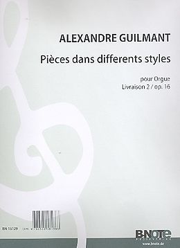 Felix Alexandre Guilmant Notenblätter Pièces dans differents styles
