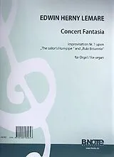 Edwin Henry Lemare Notenblätter Concert Fantasia über