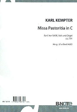 Karl Kempter Notenblätter Missa pastoritia C-Dur op.114