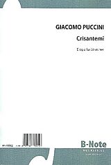 Giacomo Puccini Notenblätter Crisantemi