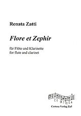 Renata Zatti Notenblätter Flore et Zephir